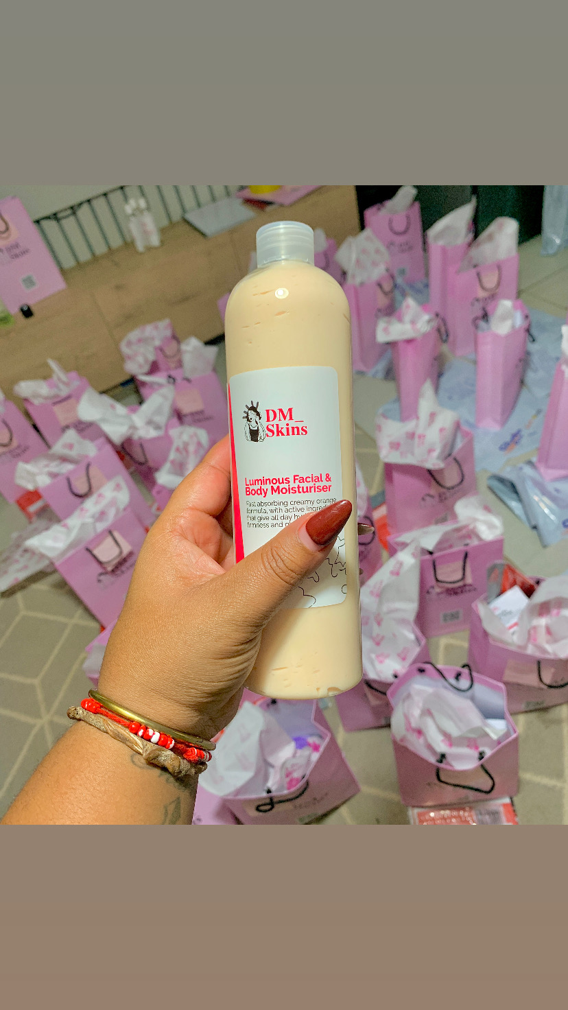 DM_Skins - 500ml Luminous Face and Body Moisturiser